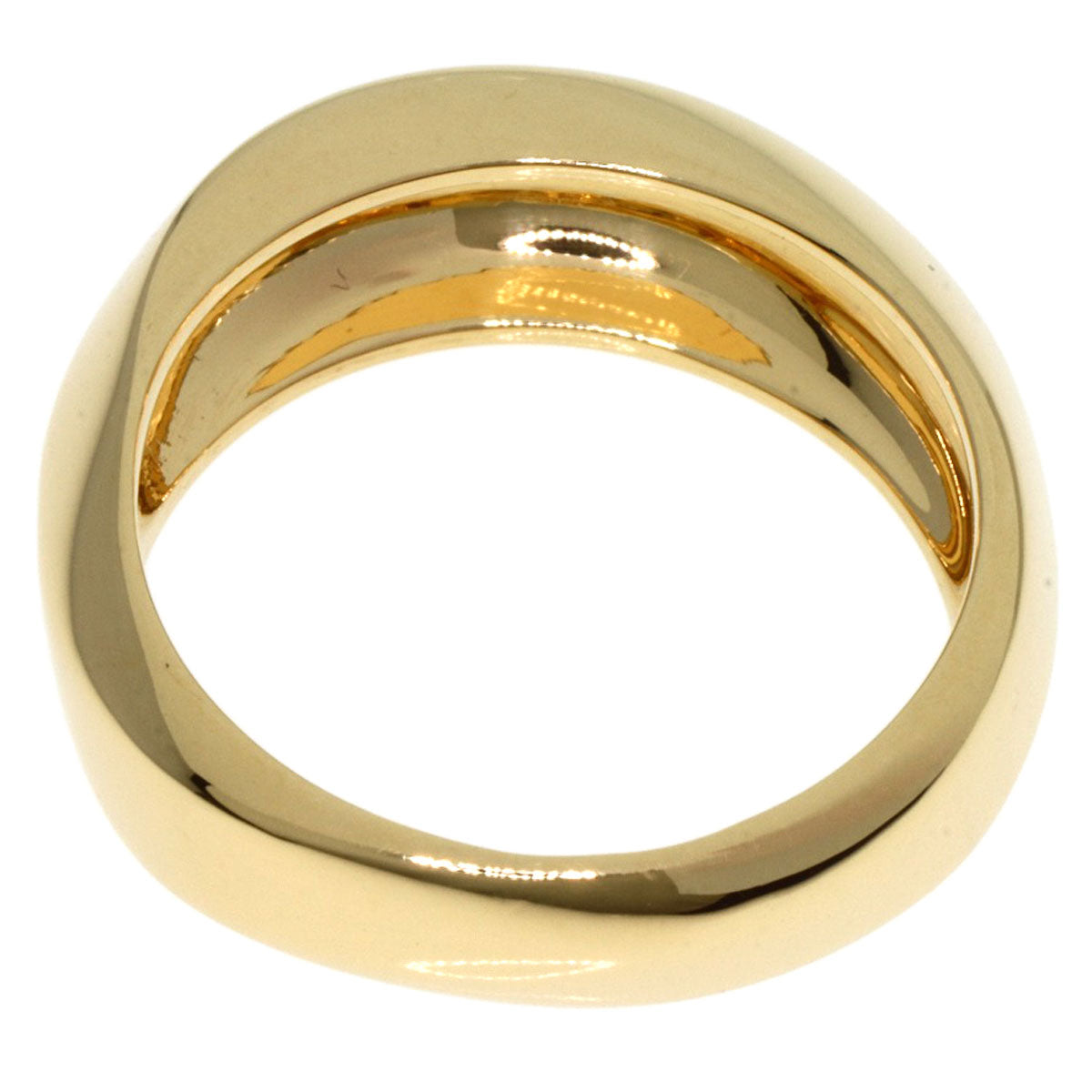 TIFFANY&Co.   Ring Knife Edge Design K18 Yellow Gold Ladies