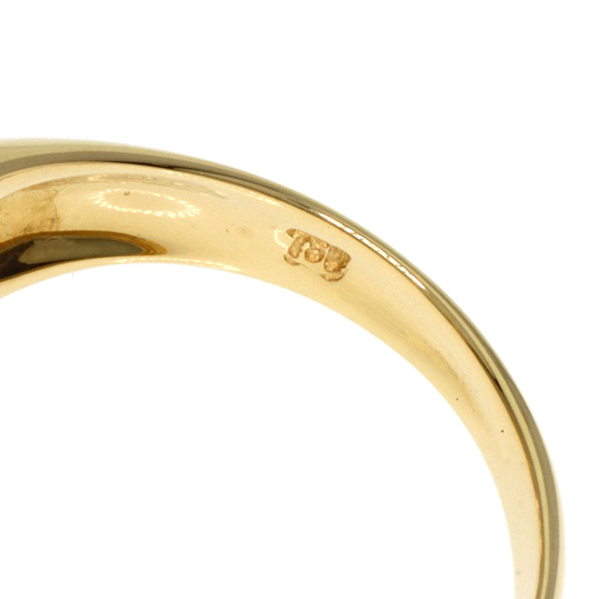 TIFFANY&Co.   Ring Open heart K18 Yellow Gold Ladies