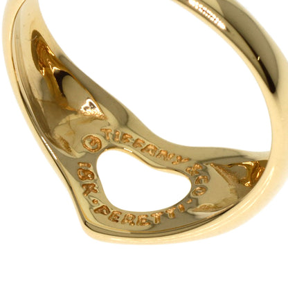 TIFFANY&Co.   Ring Open heart K18 Yellow Gold Ladies