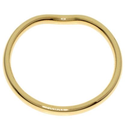 TIFFANY&Co. Curved band Ring K18 Yellow Gold Ladies [Used]