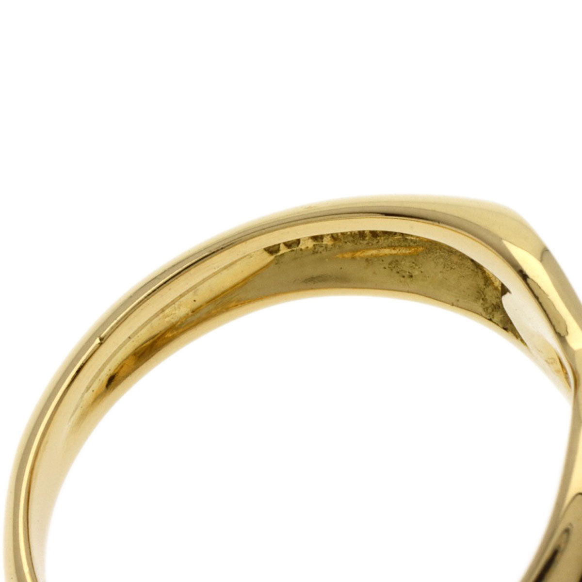 TIFFANY&Co.   Ring Open heart K18 Yellow Gold Ladies