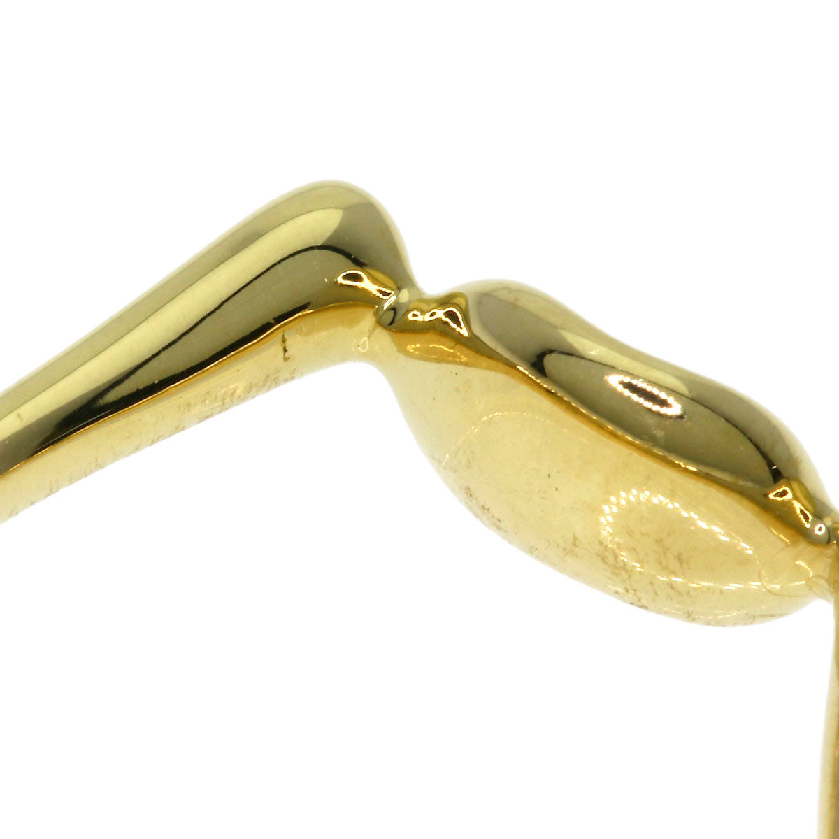 TIFFANY&Co. Bean Ring K18 Yellow Gold Ladies [Used]