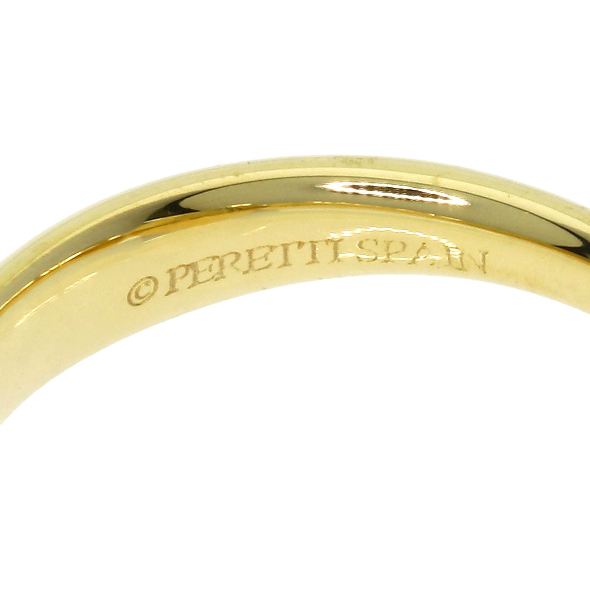 TIFFANY&Co. Bean Ring K18 Yellow Gold Ladies [Used]