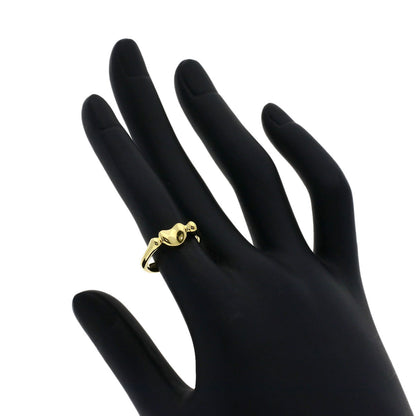 TIFFANY&Co. Bean Ring K18 Yellow Gold Ladies [Used]