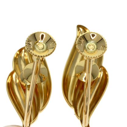 MIKIMOTO Pearl Pearl Earring K18 Yellow Gold Ladies [Used]
