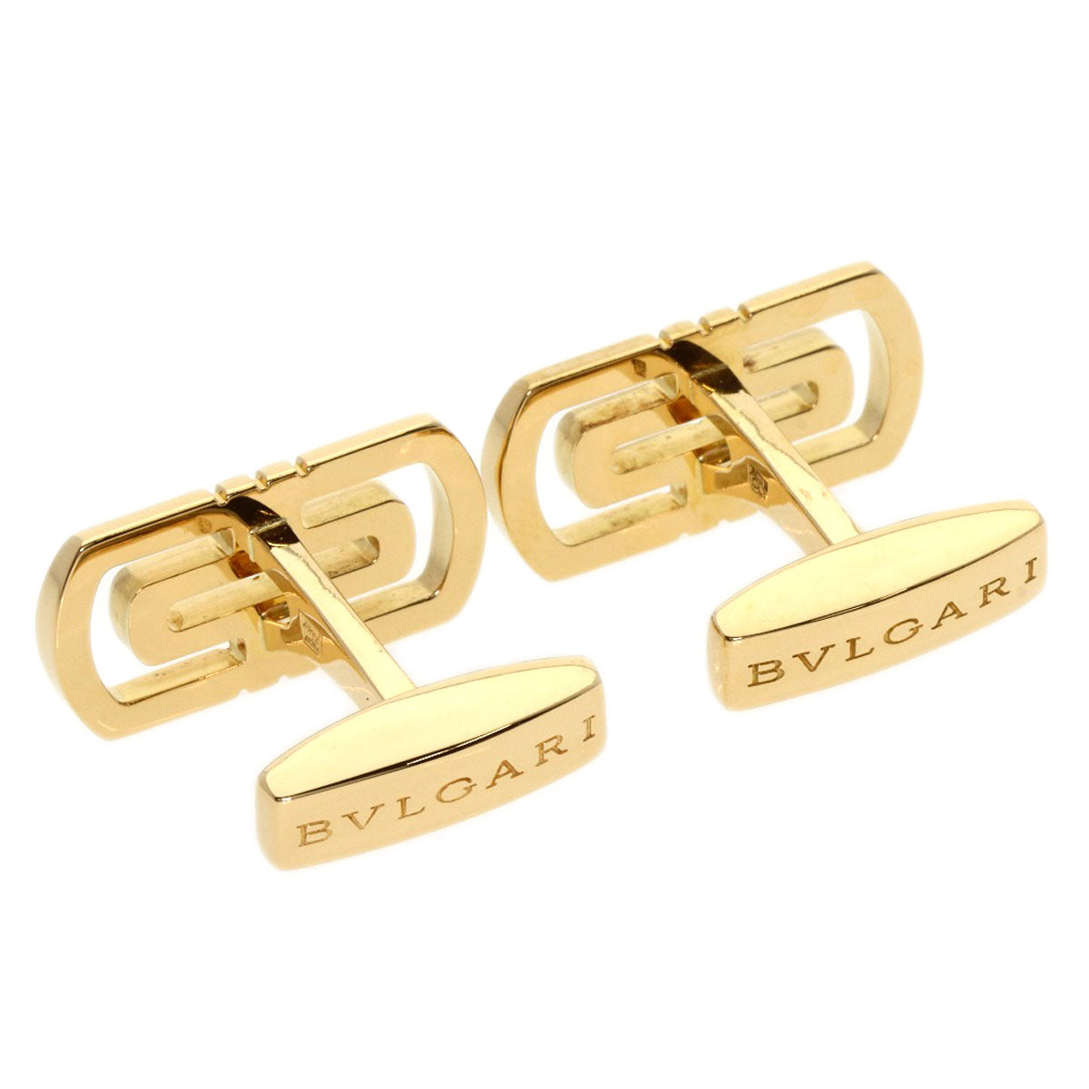 BVLGARI   cuffs Parentesi K18 Yellow Gold mens