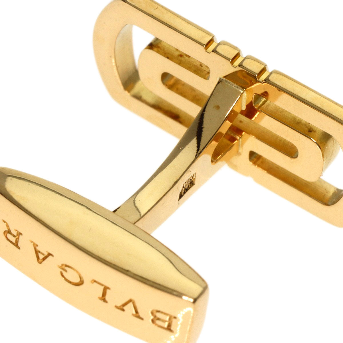 BVLGARI   cuffs Parentesi K18 Yellow Gold mens