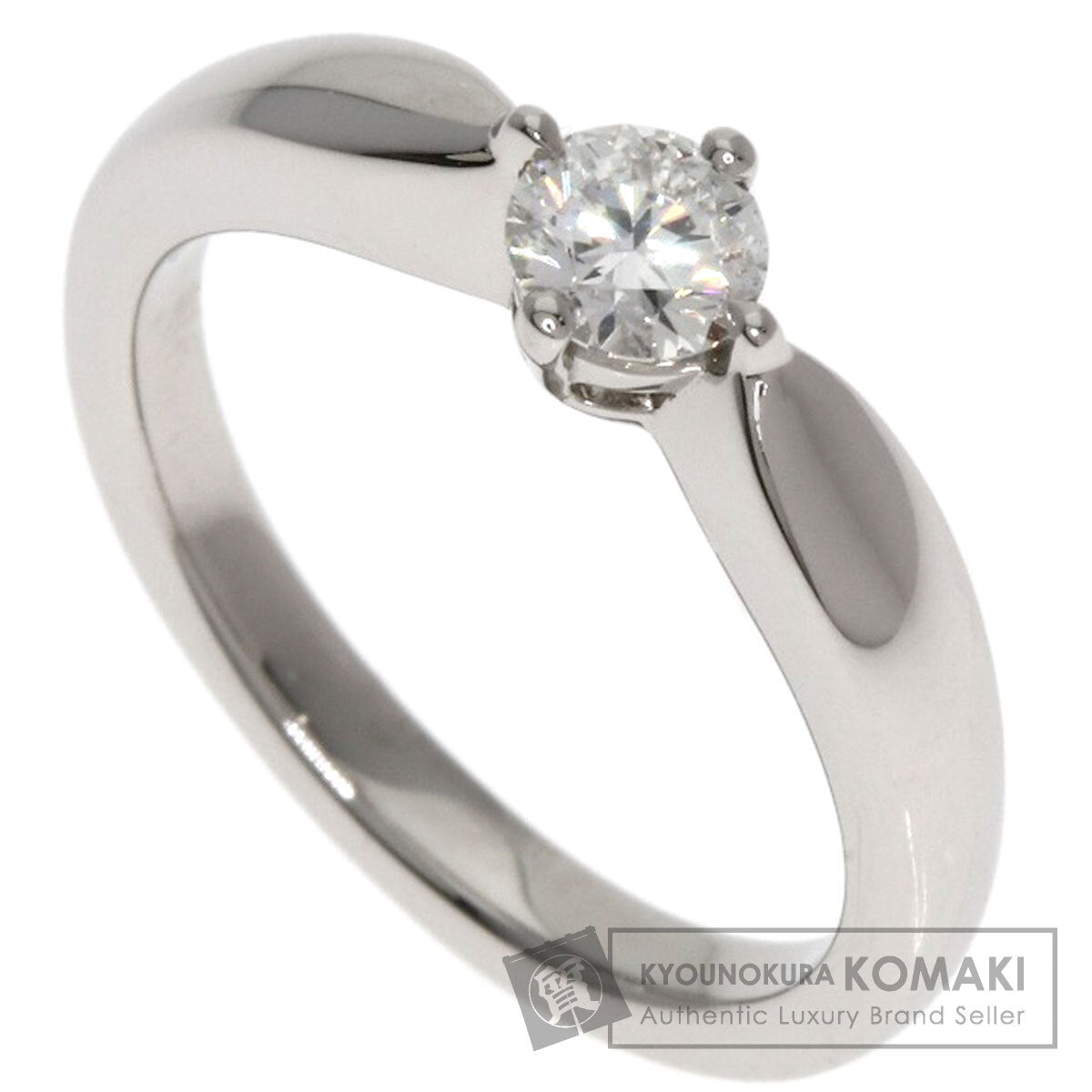 BVLGARI Venice Diamond Ring Platinum PT950 Ladies [Used]