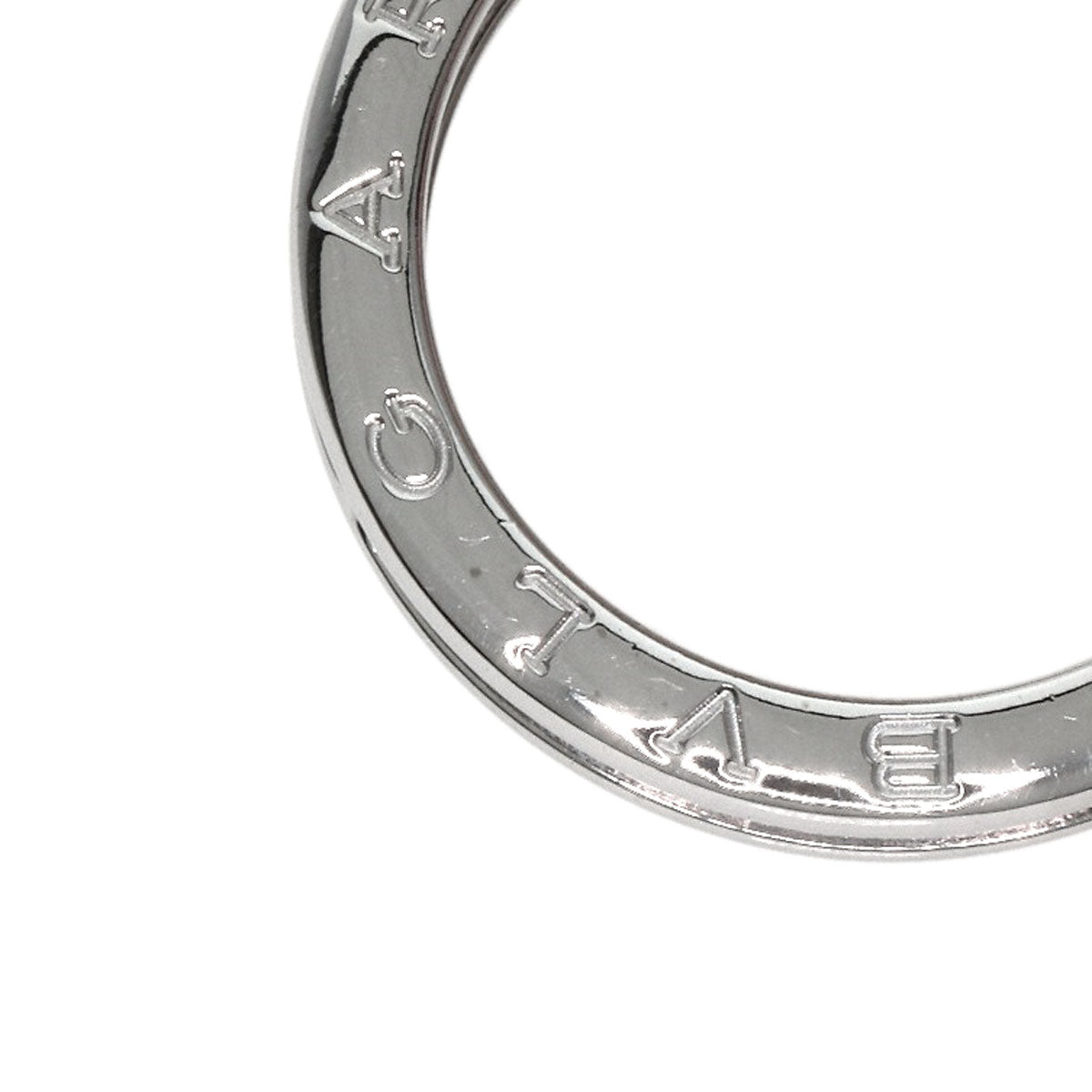 BVLGARI   Ring B.zero1 1 band XS #61 K18 White Gold Ladies