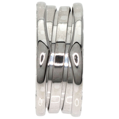 BVLGARI   Ring B.zero1 3 band S #53 K18 White Gold Ladies