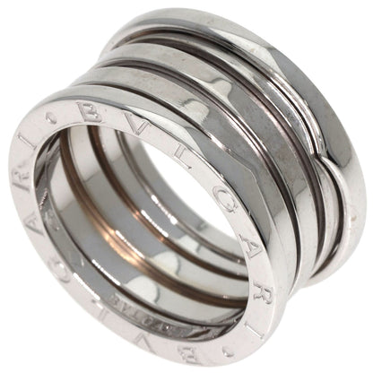 BVLGARI   Ring B.zero1 4-band M #53 K18 White Gold Ladies