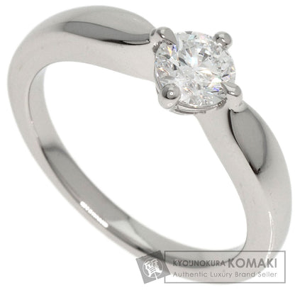 BVLGARI Dedi Carta A Venezia Diamond Ring Platinum PT950 Ladies [Used]