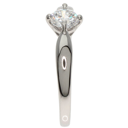 BVLGARI Dedi Carta A Venezia Diamond Ring Platinum PT950 Ladies [Used]