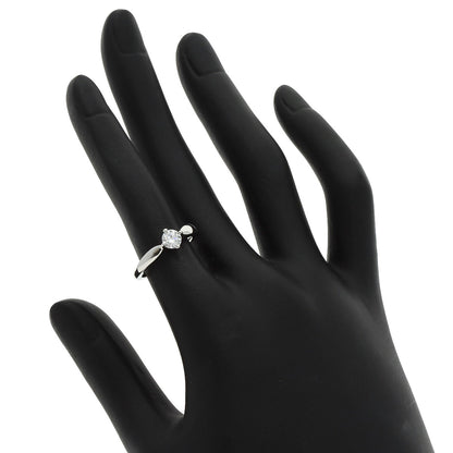 BVLGARI Dedi Carta A Venezia Diamond Ring Platinum PT950 Ladies [Used]