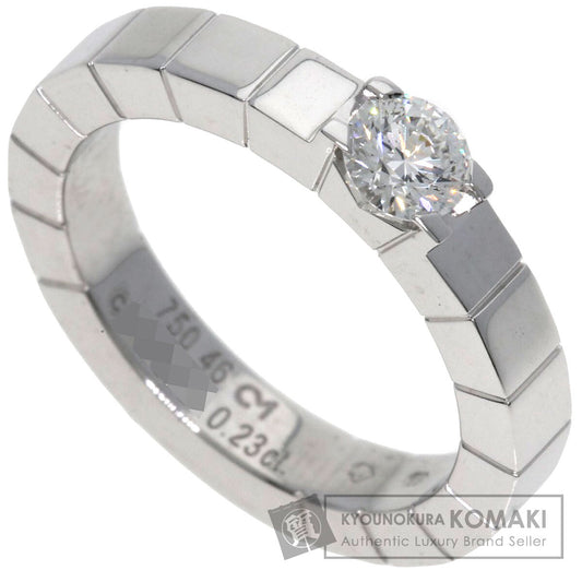 CARTIER Raniere Diamond #46 Ring K18 White Gold Ladies [Used]