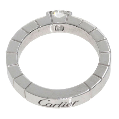 CARTIER Raniere Diamond #46 Ring K18 White Gold Ladies [Used]