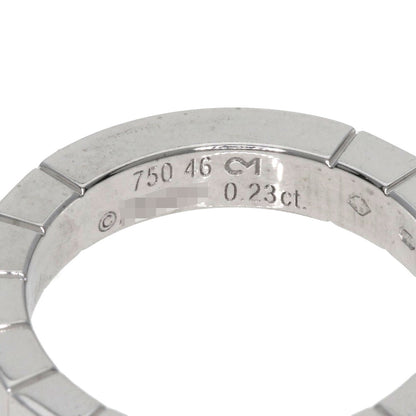 CARTIER Raniere Diamond #46 Ring K18 White Gold Ladies [Used]