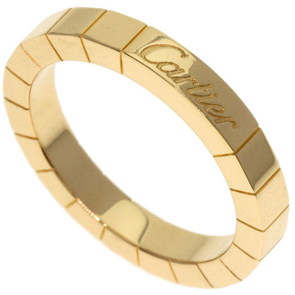 CARTIER Laniere # 51 Ring K18 Yellow Gold Ladies [Used]