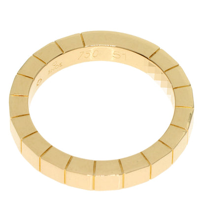 CARTIER Laniere # 51 Ring K18 Yellow Gold Ladies [Used]