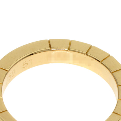 CARTIER Laniere # 51 Ring K18 Yellow Gold Ladies [Used]