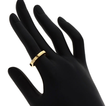 CARTIER Laniere # 51 Ring K18 Yellow Gold Ladies [Used]