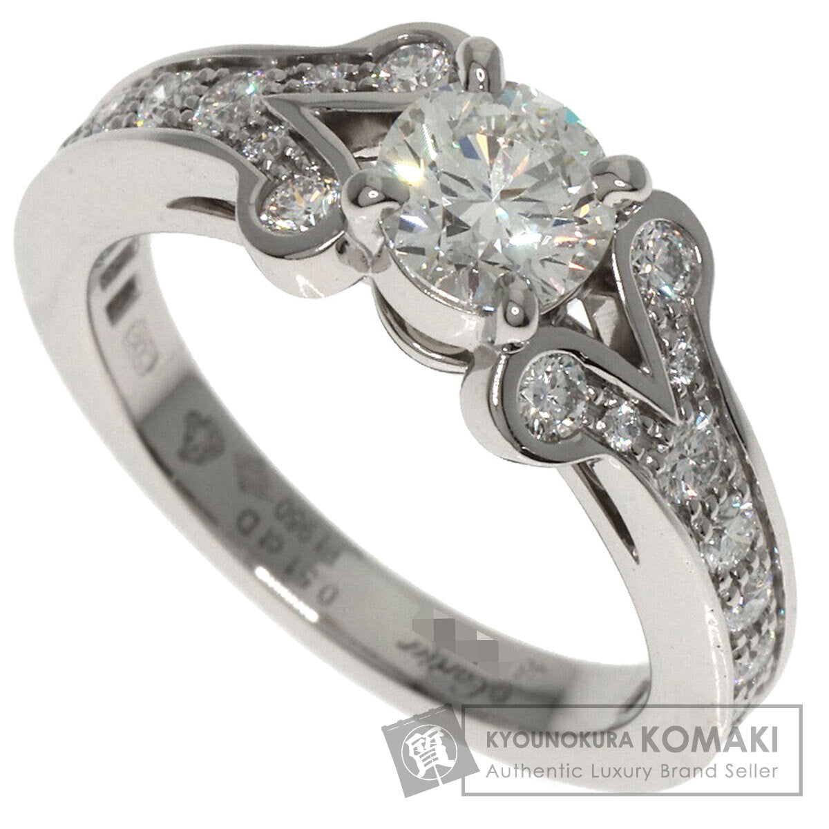 CARTIER Ballerina Diamond # 46 Ring Platinum PT950 Ladies [Used]
