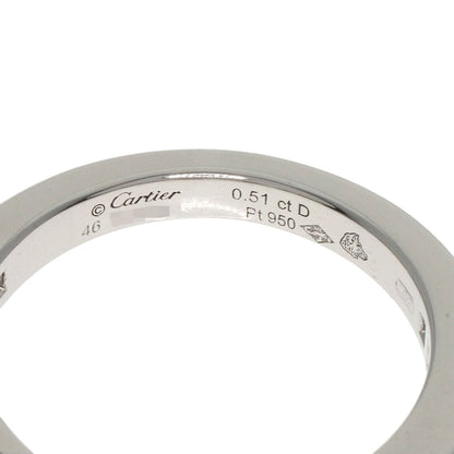 CARTIER Ballerina Diamond # 46 Ring Platinum PT950 Ladies [Used]