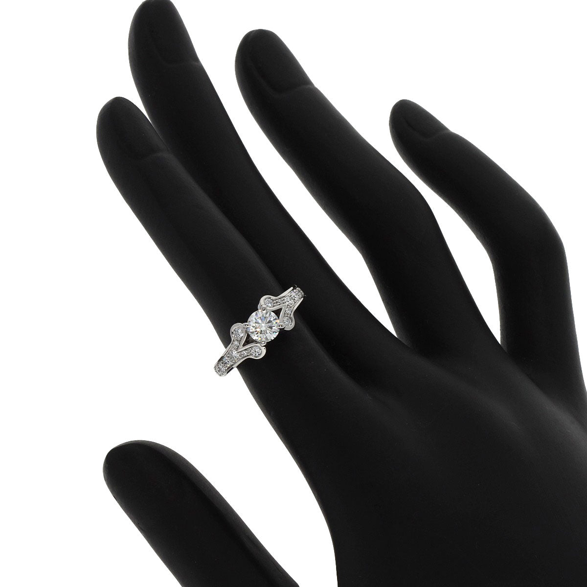 CARTIER Ballerina Diamond # 46 Ring Platinum PT950 Ladies [Used]