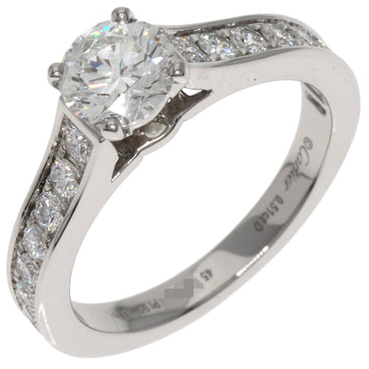 CARTIER Solitaire Diamond # 45 Ring Platinum PT950 Ladies [Used]