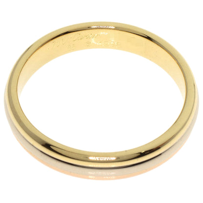 CARTIER Three color Ring K18 Yellow Gold K18 White GoldLadies [Used]