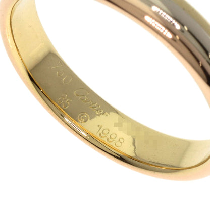 CARTIER Three color Ring K18 Yellow Gold K18 White GoldLadies [Used]