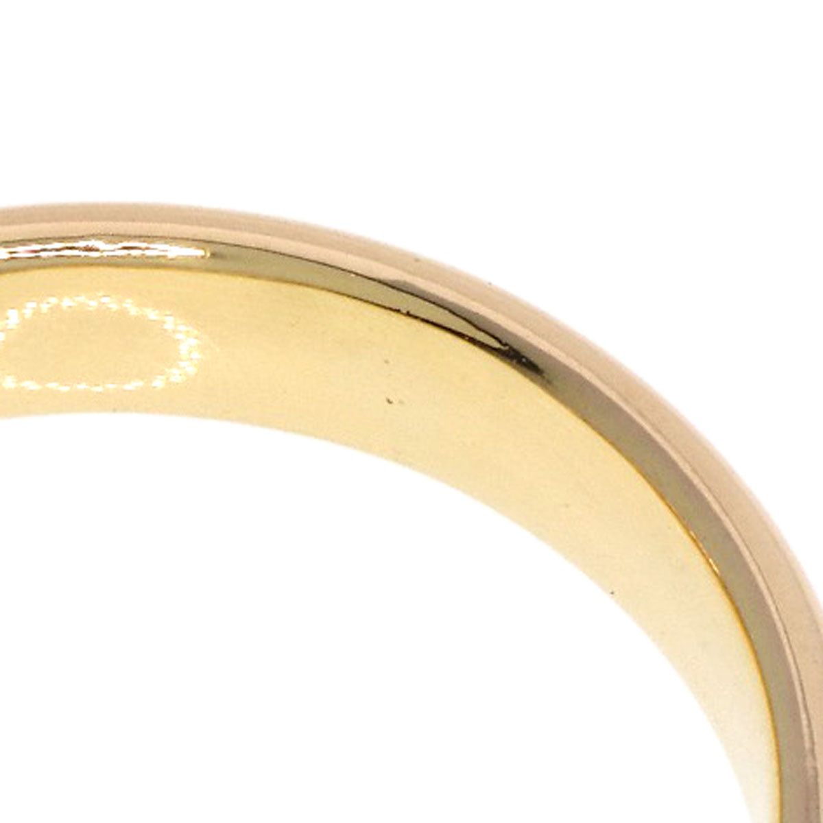 CARTIER Three color Ring K18 Yellow Gold K18 White GoldLadies [Used]