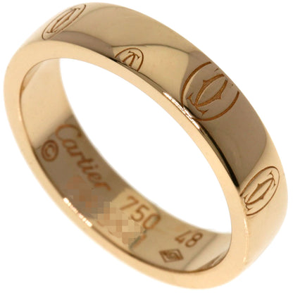 CARTIER Happy Birthday #48 Ring K18 Pink Gold Ladies [Used]