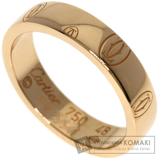 CARTIER Happy Birthday #48 Ring K18 Pink Gold Ladies [Used]
