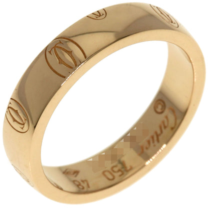 CARTIER Happy Birthday #48 Ring K18 Pink Gold Ladies [Used]