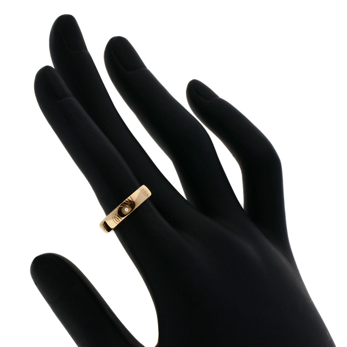 CARTIER Happy Birthday #48 Ring K18 Pink Gold Ladies [Used]