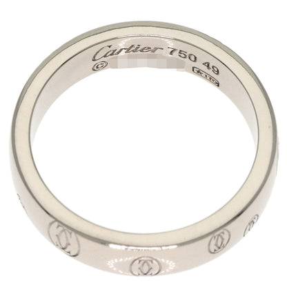 CARTIER   Ring Happy birthday # 49 K18 White Gold Ladies