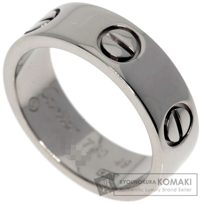 CARTIER love ring #49 Ring K18 White Gold Ladies [Used]