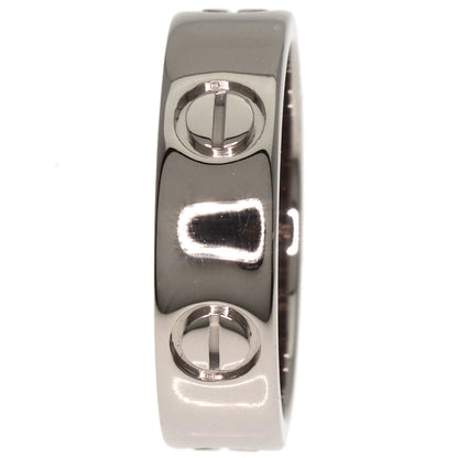 CARTIER love ring #54 Ring K18 White Gold Ladies [Used]