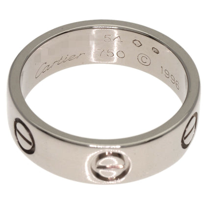 CARTIER love ring #54 Ring K18 White Gold Ladies [Used]