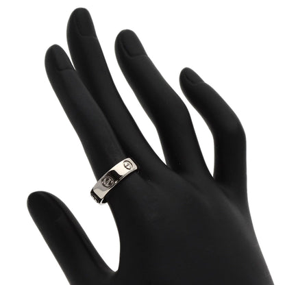 CARTIER love ring #54 Ring K18 White Gold Ladies [Used]