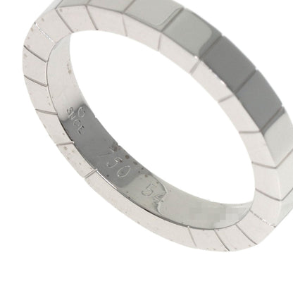 CARTIER Laniere # 54 Ring K18 White Gold Ladies [Used]