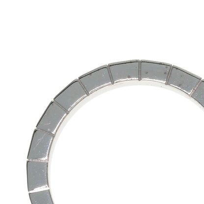 CARTIER Laniere # 54 Ring K18 White Gold Ladies [Used]