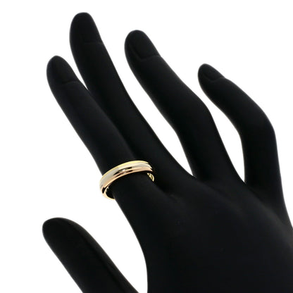 CARTIER Three colors # 49 Ring K18 Yellow Gold K18 White GoldLadies [Used]