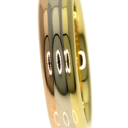 CARTIER Three colors # 49 Ring K18 Yellow Gold K18 White GoldLadies [Used]