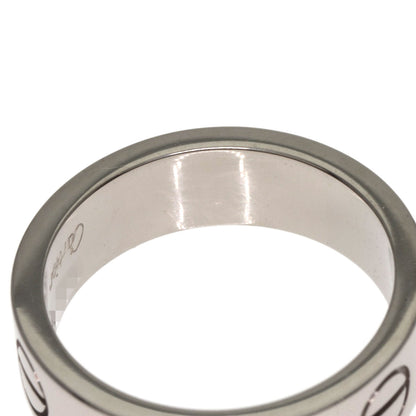CARTIER love ring #51 Ring K18 White Gold Ladies [Used]