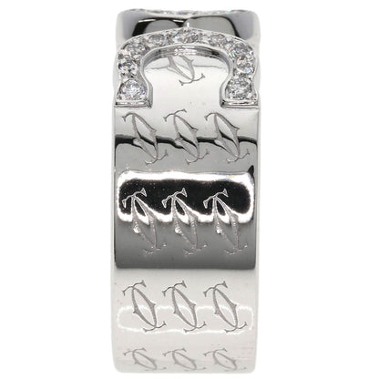 CARTIER C2 Christmas Limited #50 Ring K18 White Gold Ladies [Used]