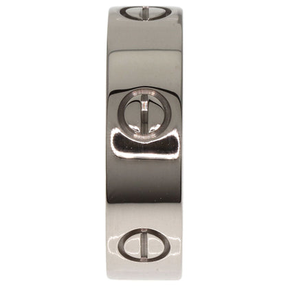 CARTIER love ring #59 Ring K18 White Gold Ladies [Used]