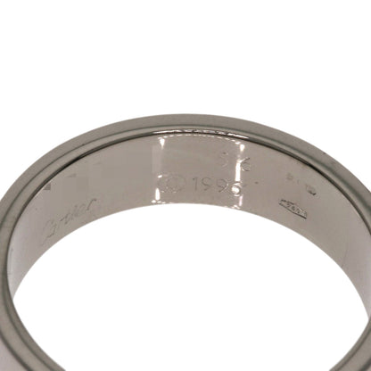 CARTIER   love ring #56 Ring  K18 White Gold Ladies [Used]