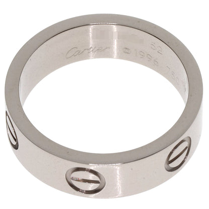 CARTIER love ring #52 Ring K18 White Gold Ladies [Used]